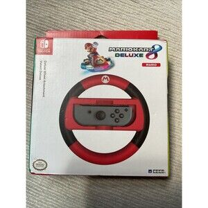 Nintendo Switch Mario Kart 8 Deluxe Wheel Mario Version Gaming NEW